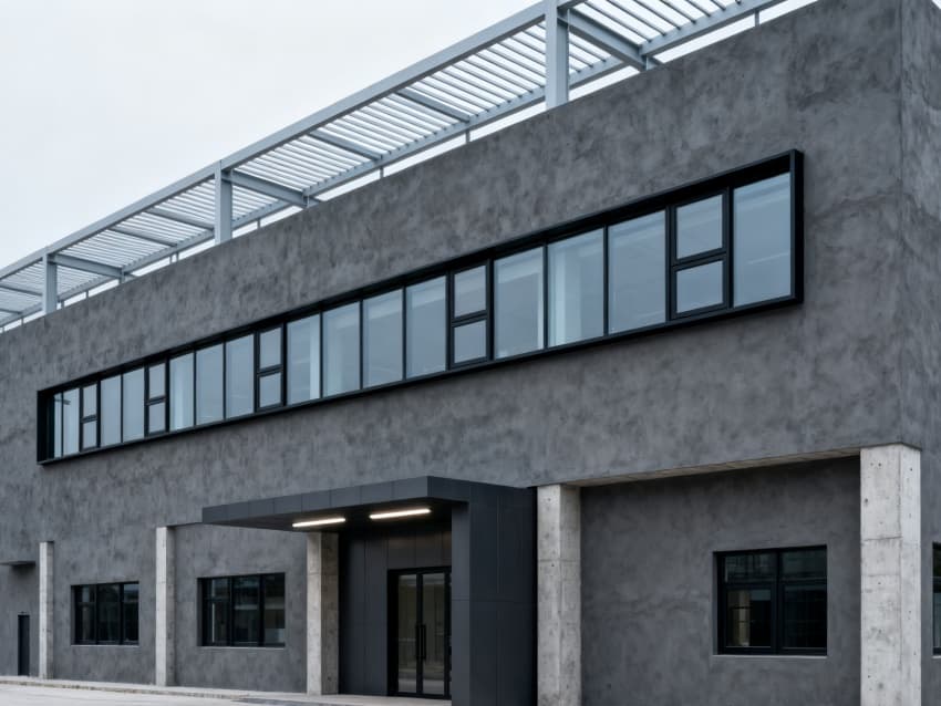 六安4300平廠房辦公樓裝修設(shè)計效果分享