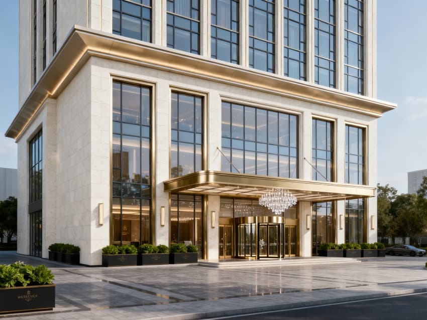 蕪湖酒店設(shè)計：現(xiàn)代輕奢風(fēng)酒店設(shè)計效果分享