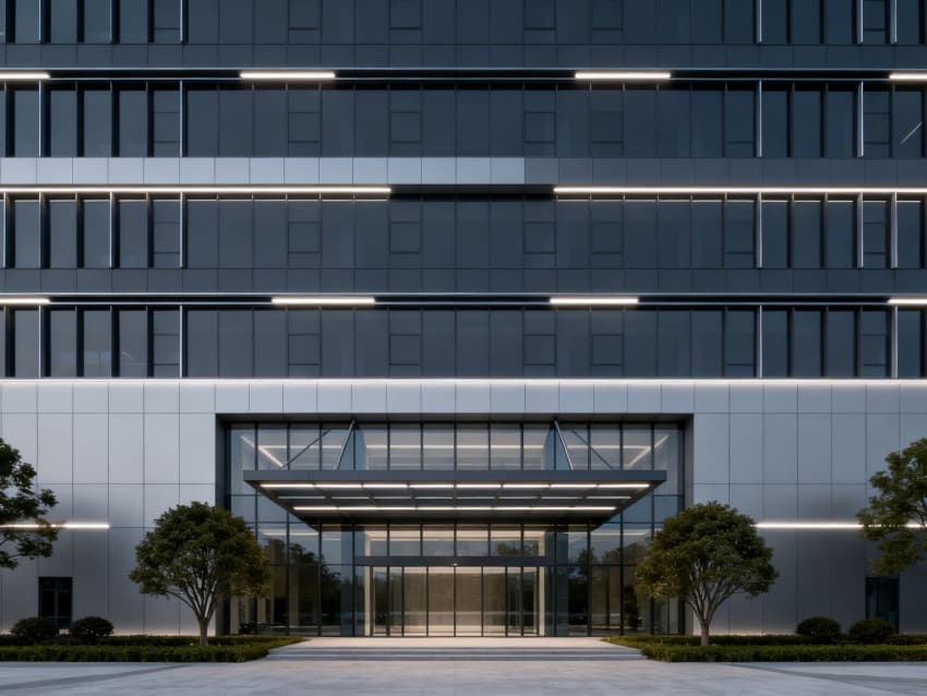 2700平六安舒城辦公樓裝修設(shè)計效果分享