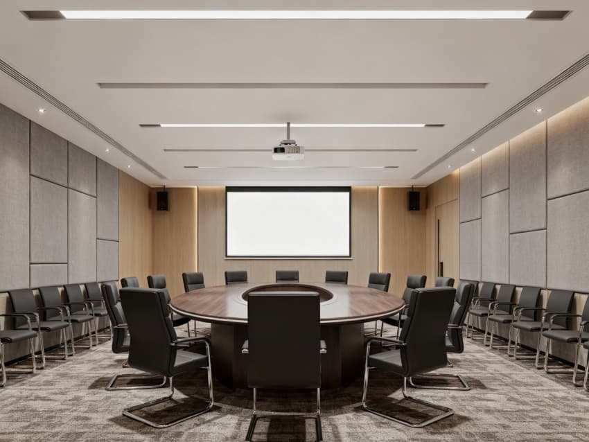 銅陵辦公樓設(shè)計：2700平寫字樓辦公空間效果分享