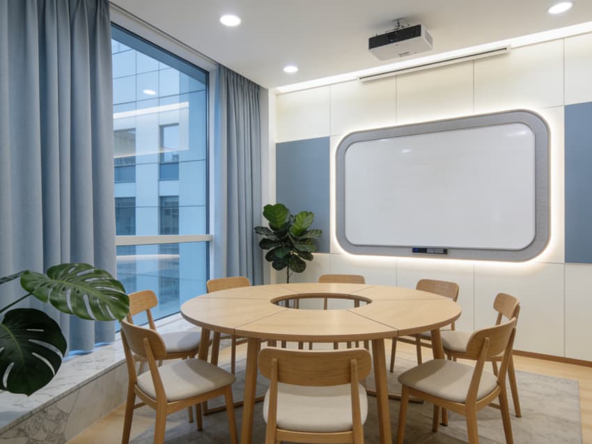 蚌埠3300平心理咨詢機構(gòu)裝修設(shè)計效果分享