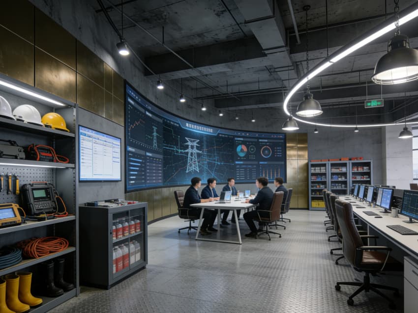 合肥2800平電力公司裝修設(shè)計(jì)效果分享