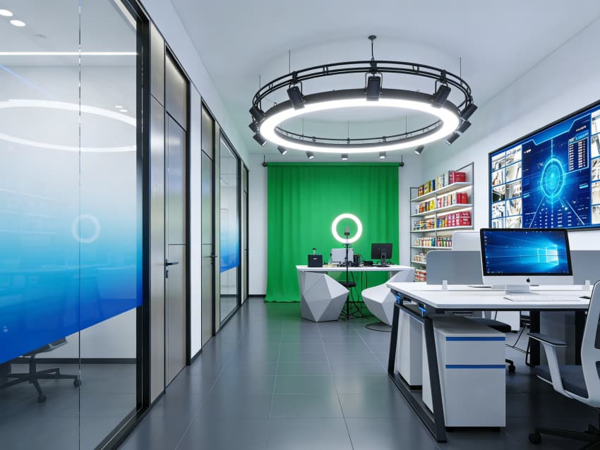 滁州3500平電商公司裝修設(shè)計效果分享