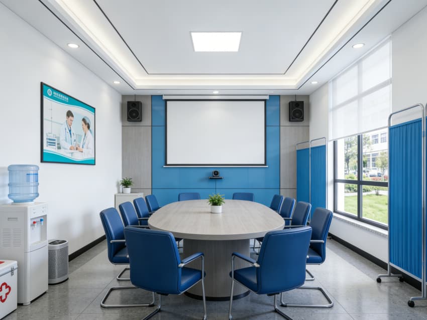 合肥醫(yī)院設(shè)計(jì)：4300平醫(yī)院行政大樓