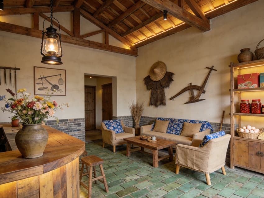 安慶民宿設(shè)計：4600平農(nóng)家民宿