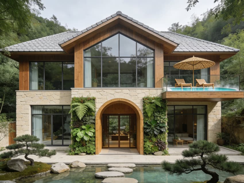 滁州酒店設(shè)計：5400平溫泉酒店