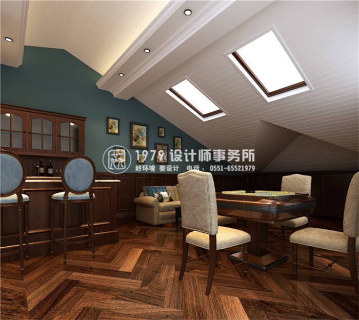 合肥別墅棋牌室設(shè)計(jì)