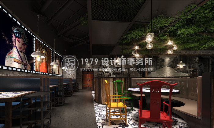 合肥火鍋店設計效果圖