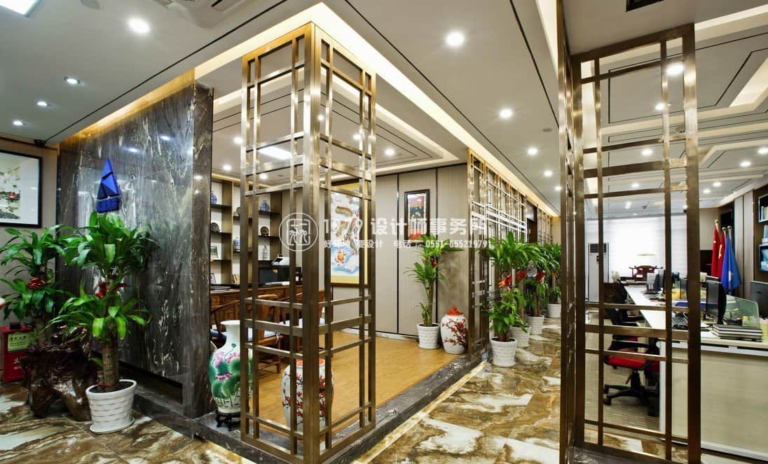 辦公室設(shè)計(jì)之永順消防辦公室區(qū)域入口處設(shè)計(jì)效果圖