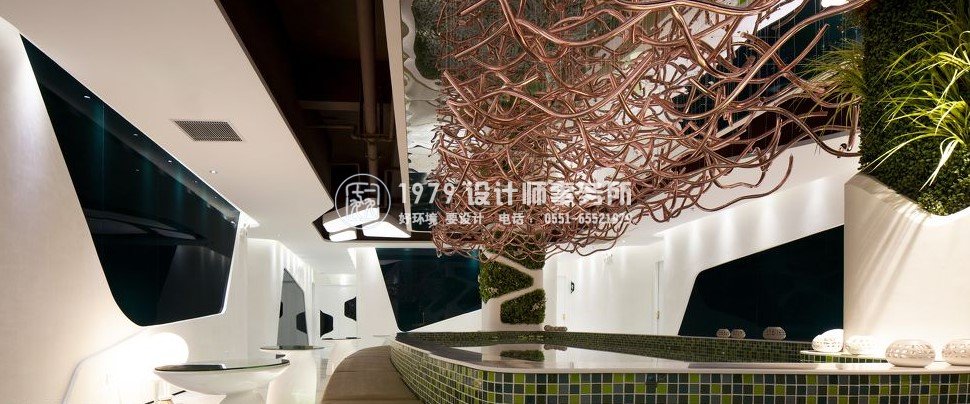 合肥貝琳國際美容院設(shè)計(jì)之景觀區(qū)設(shè)計(jì)效果圖