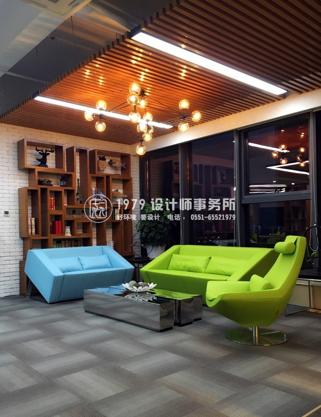 老屋印象辦公室設(shè)計(jì)之接待區(qū)設(shè)計(jì)效果圖