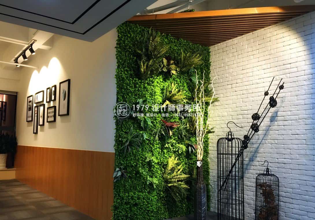 老屋印象辦公室設(shè)計(jì)之形象墻設(shè)計(jì)效果圖