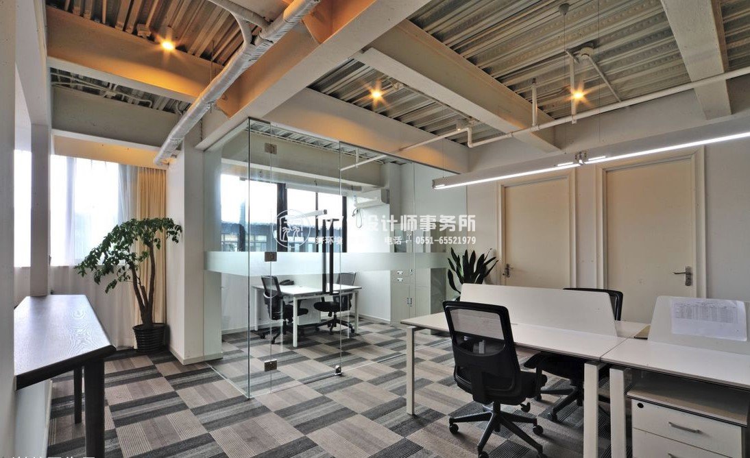 宏光設(shè)計之二樓員工辦公室裝修設(shè)計效果圖