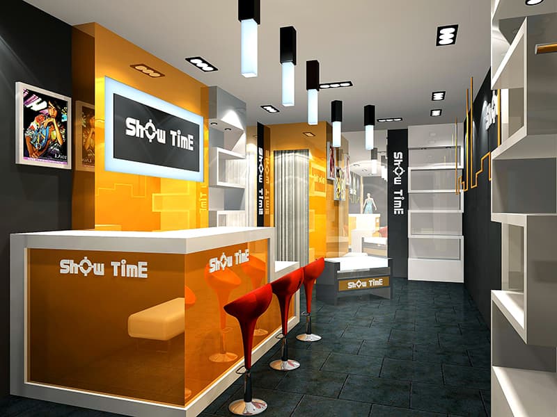 服裝店墻面設計·