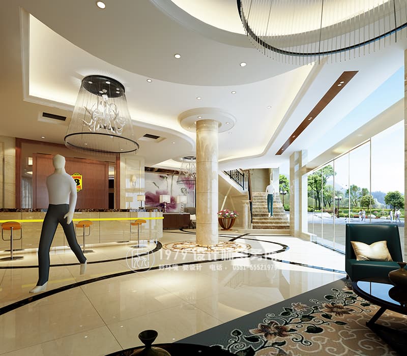 合肥裝修公司合肥一九七九建筑藝術(shù)設(shè)計(jì)打造的酒店裝修效果圖