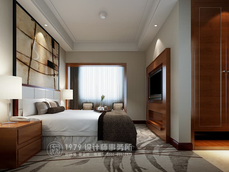 合肥酒店單人間設(shè)計(jì)效果圖