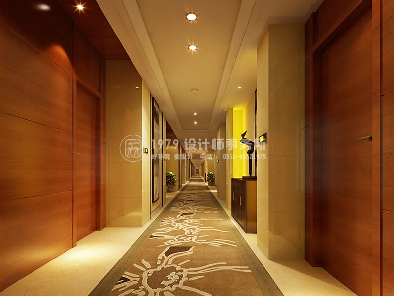 合肥速八酒店走道裝修設(shè)計(jì)效果圖