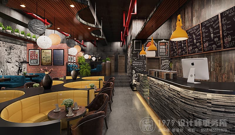 合肥咖啡館設(shè)計(jì)效果圖