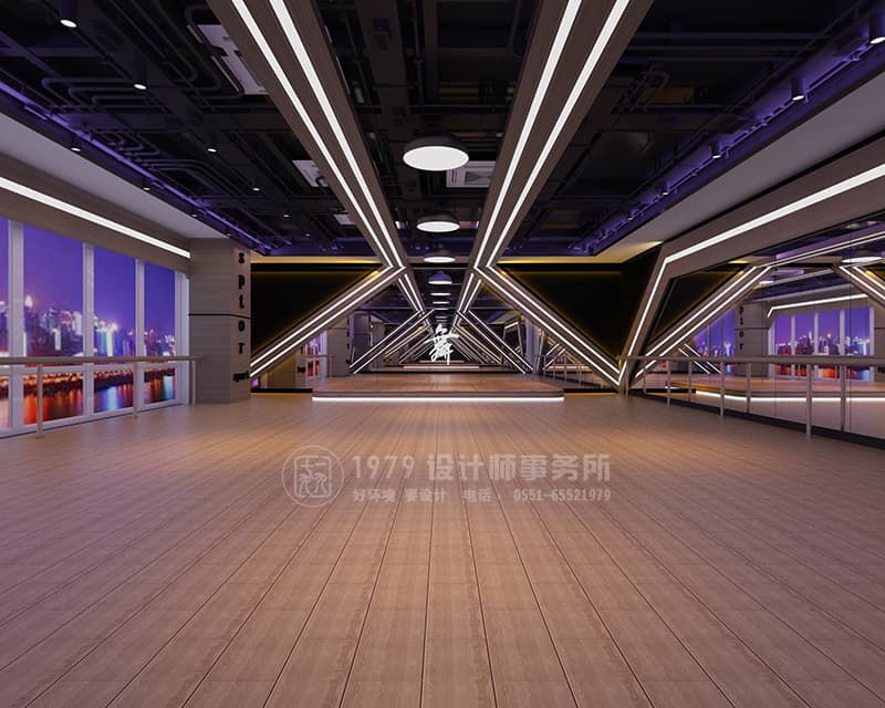 健身房舞蹈室裝修設(shè)計(jì)效果圖