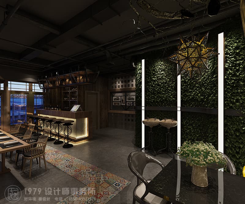 合肥餐廳墻面設(shè)計(jì)效果圖