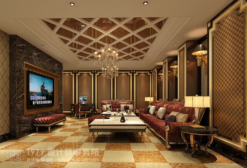 合肥專業(yè)KTV裝修公司合肥一九七九建筑藝術設計有限公司打造的KTV效果圖