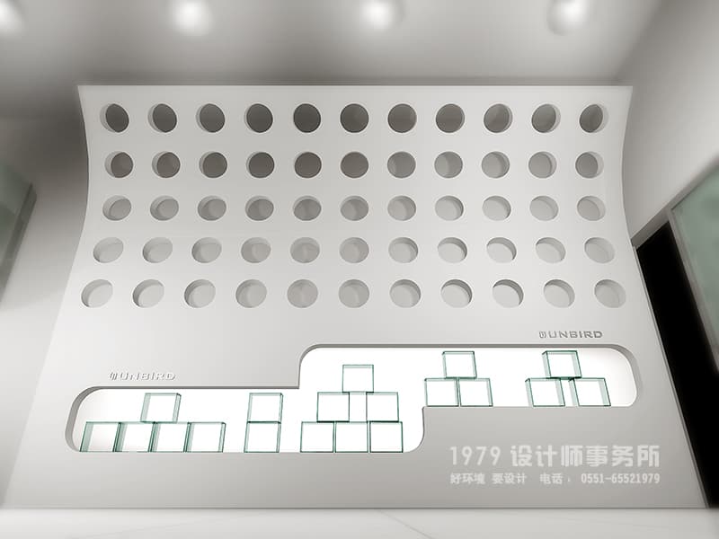 合肥理發(fā)店獨特的背景墻設(shè)計