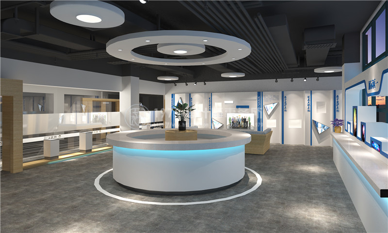 合肥辦公室展覽區(qū)域設計