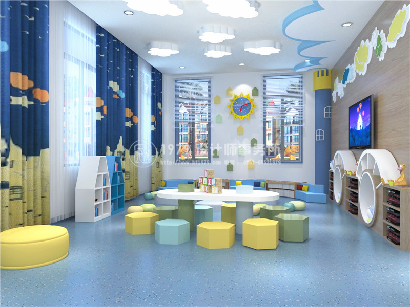 合肥幼兒園閱覽室設(shè)計