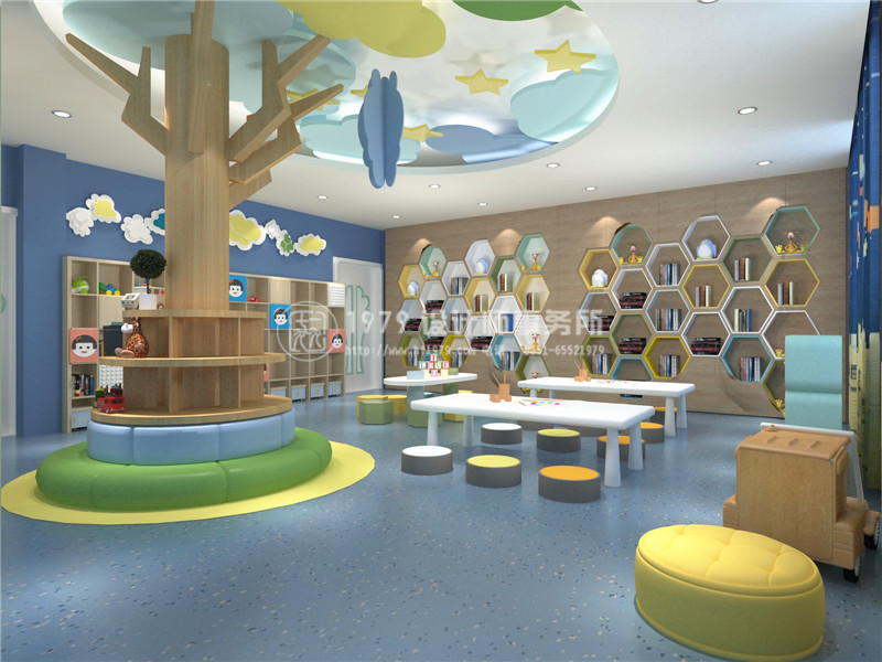 幼兒園閱覽室設(shè)計