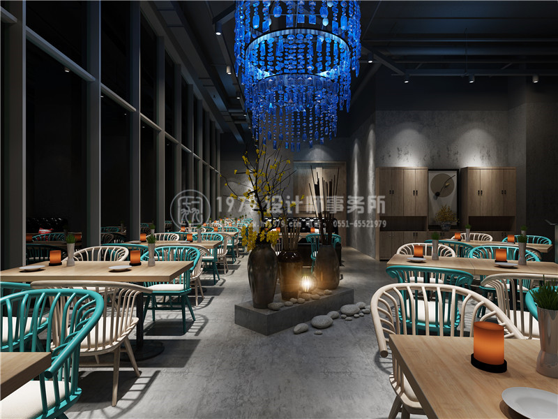 現(xiàn)代餐廳設(shè)計(jì)效果