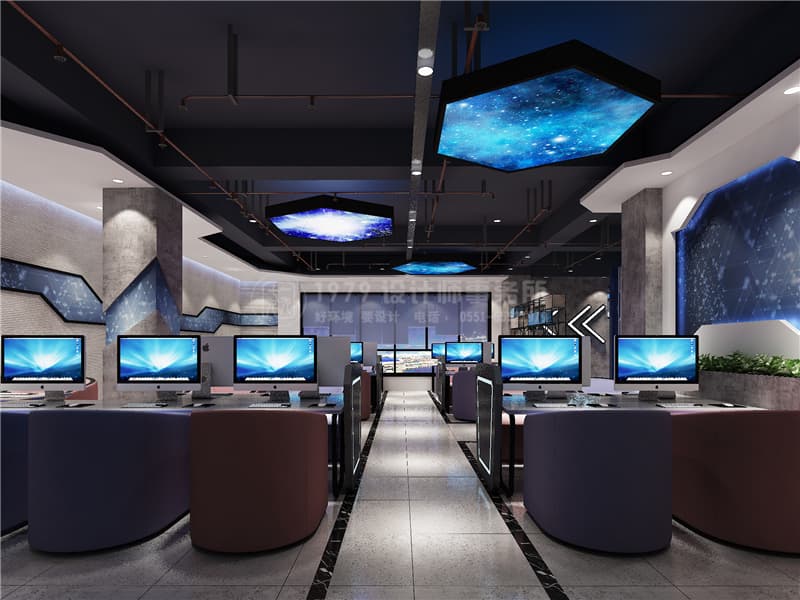 合肥網(wǎng)咖大廳設計