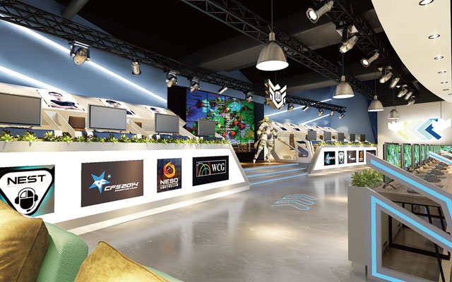 合肥電競館裝修設(shè)計(jì)