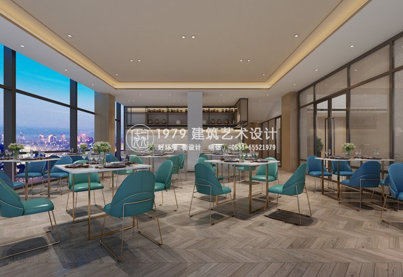 合肥酒店早餐廳設(shè)計(jì)效果